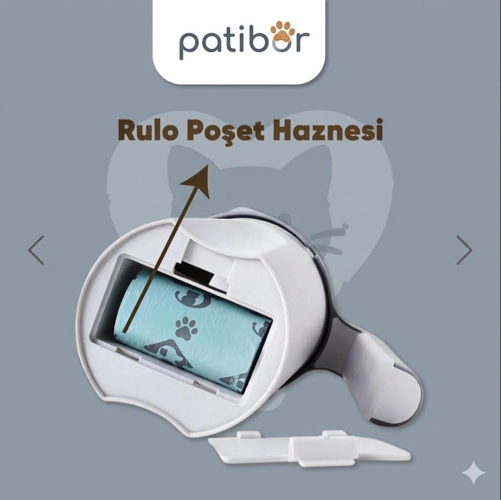 🐾 Patibör Pratik Kum Küreği
