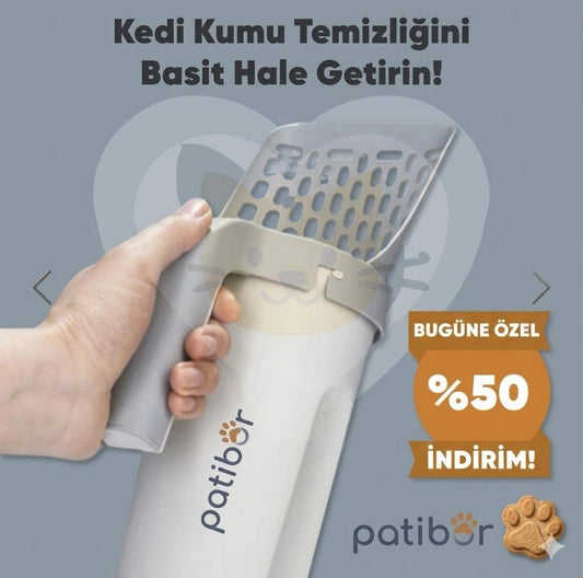 🐾 Patibör Pratik Kum Küreği
