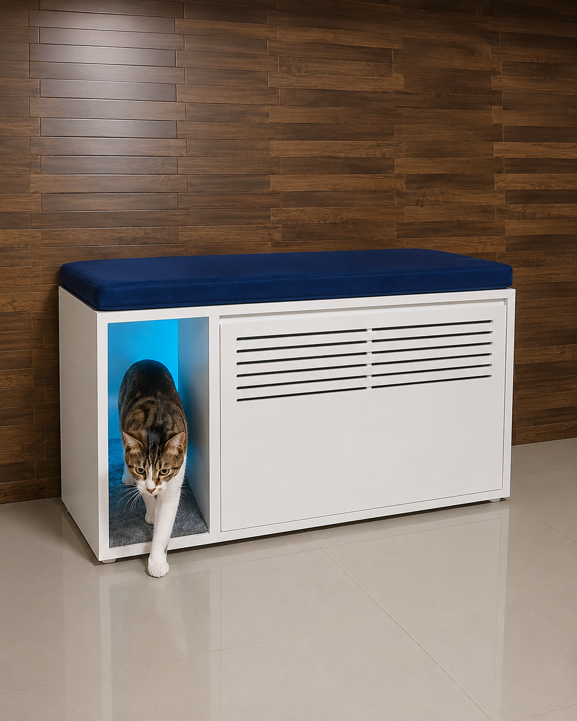 Modern Kapaklı Kedi Tuvaleti