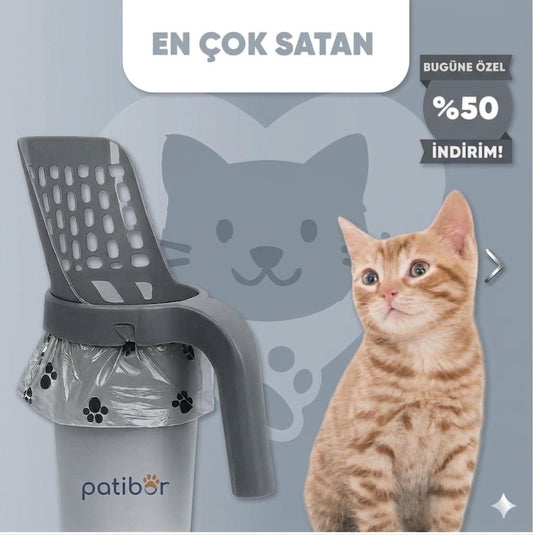 3`ü 1 Arada Akıllı Kedi Kum Temizleyici