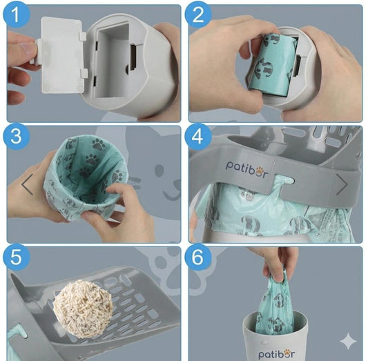 3`ü 1 Arada Akıllı Kedi Kum Temizleyici