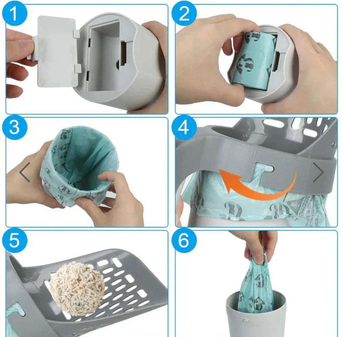 3`ü 1 Arada Akıllı Kedi Kum Temizleyici