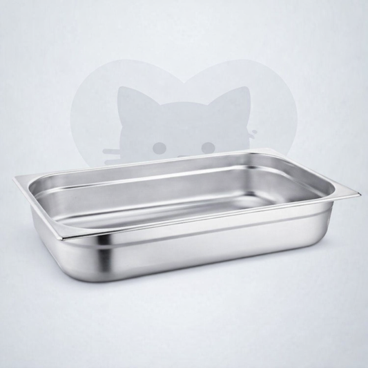 Kedi Kumu Tuvalet Kabı Çelik